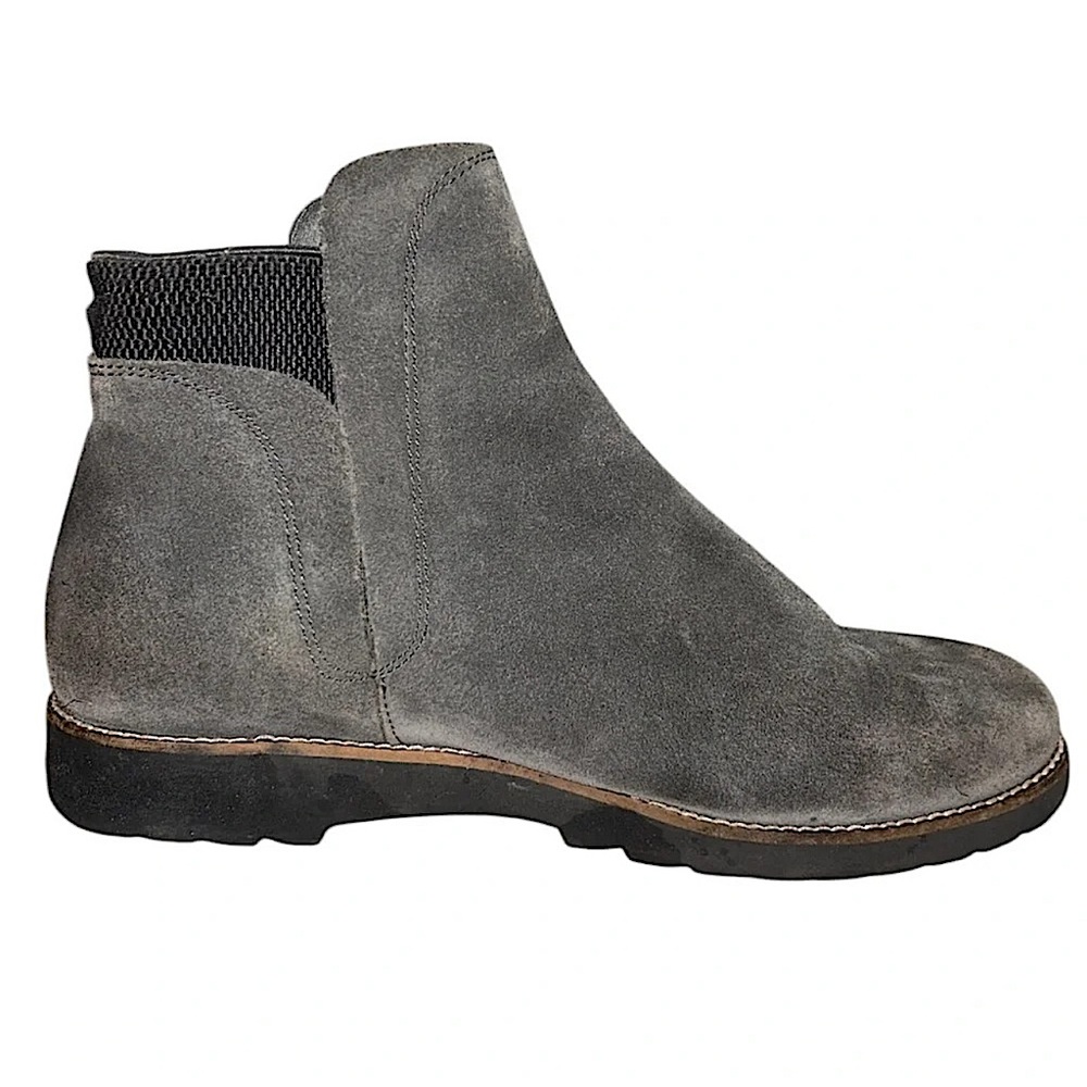 Blondo Perla Waterproof Grey Suede Ankle
Boots Women's Size 9